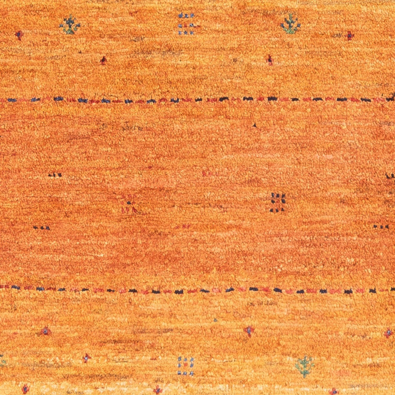 Tapis Gabbeh - Persan - 142 x 98 cm - orange