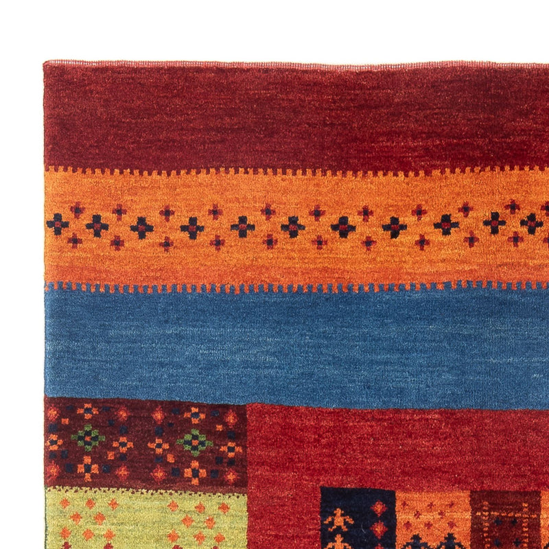 Tapis Gabbeh - Persan - 192 x 134 cm - multicolore