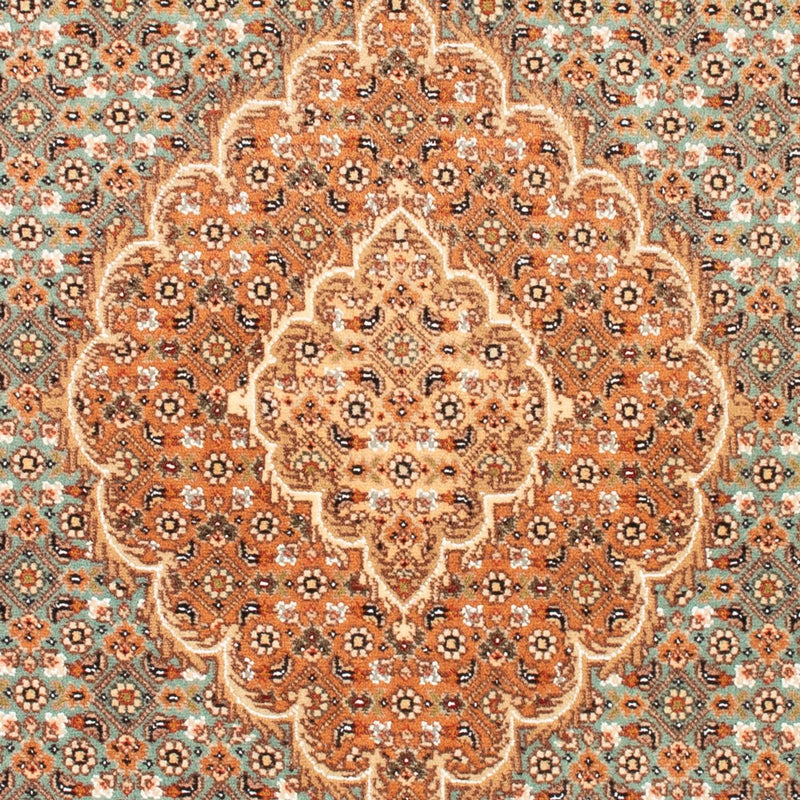 Tapis persan - Tabriz - 118 x 82 cm - bleu pétrole