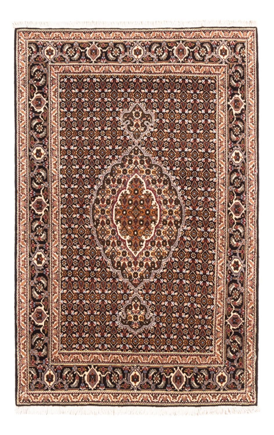Perserteppich - Täbriz - Royal - 150 x 102 cm - dunkelblau