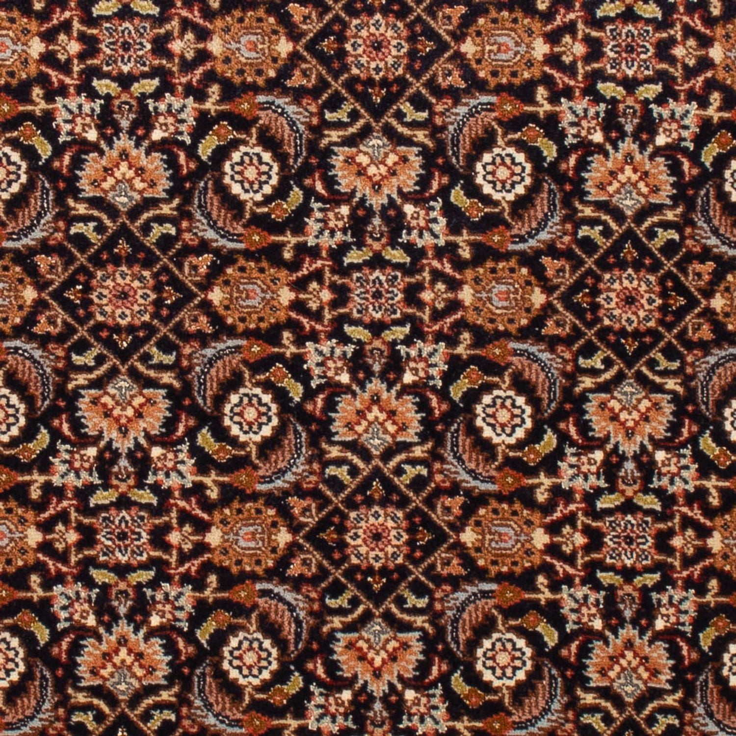 Tapis persan - Tabriz - Royal - 117 x 83 cm - bleu foncé