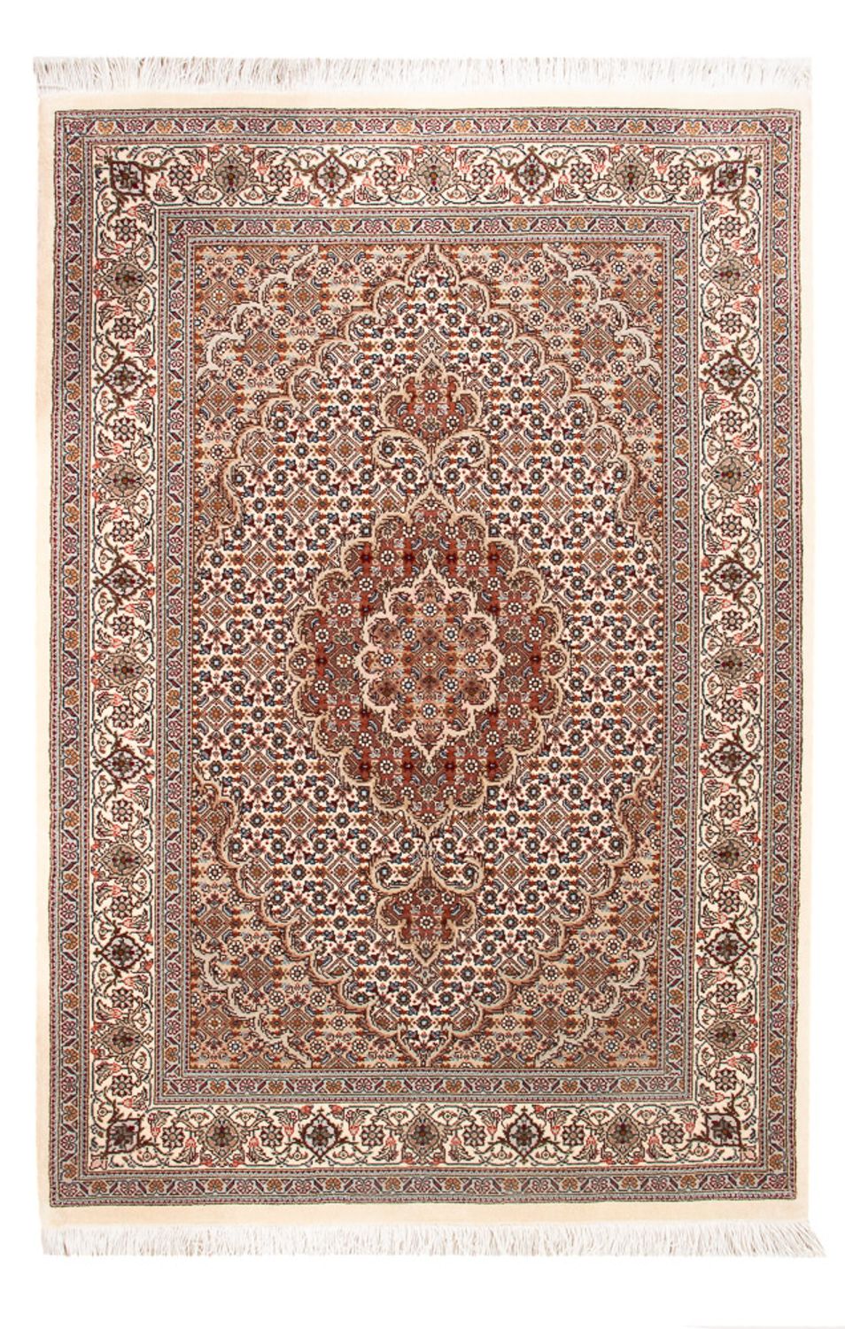 Tapis persan - Tabriz - Royal - 124 x 81 cm - beige