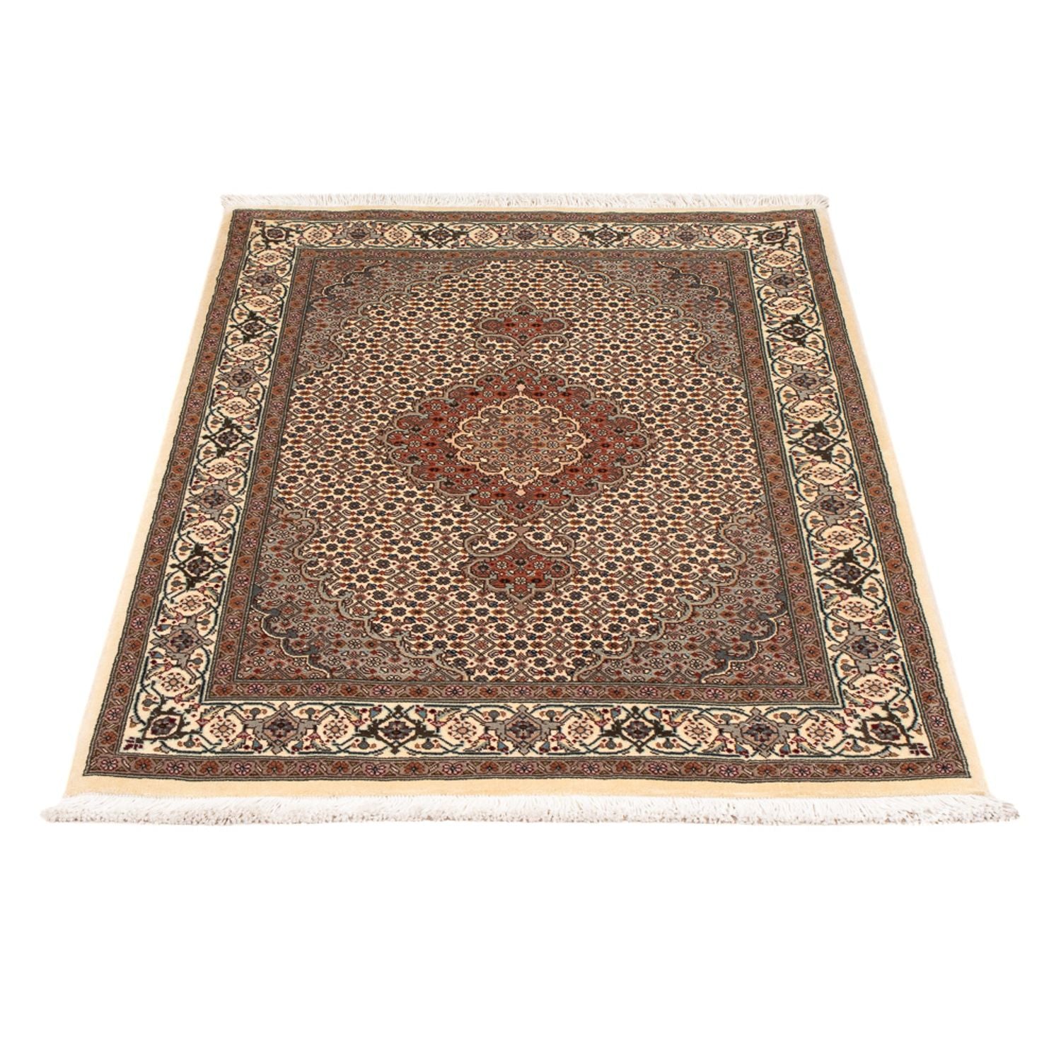 Tapis persan - Tabriz - Royal - 121 x 77 cm - beige