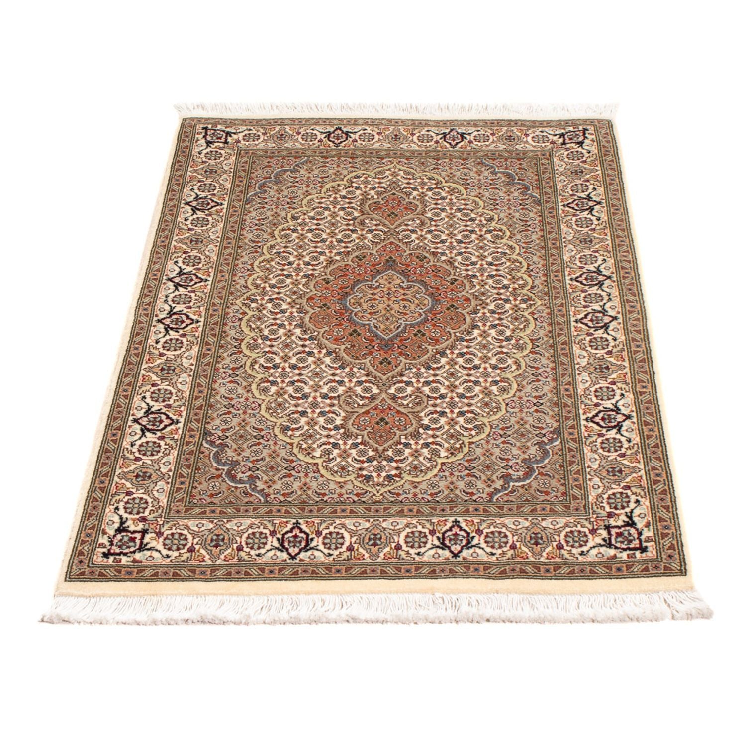 Tapis persan - Tabriz - Royal - 97 x 59 cm - beige