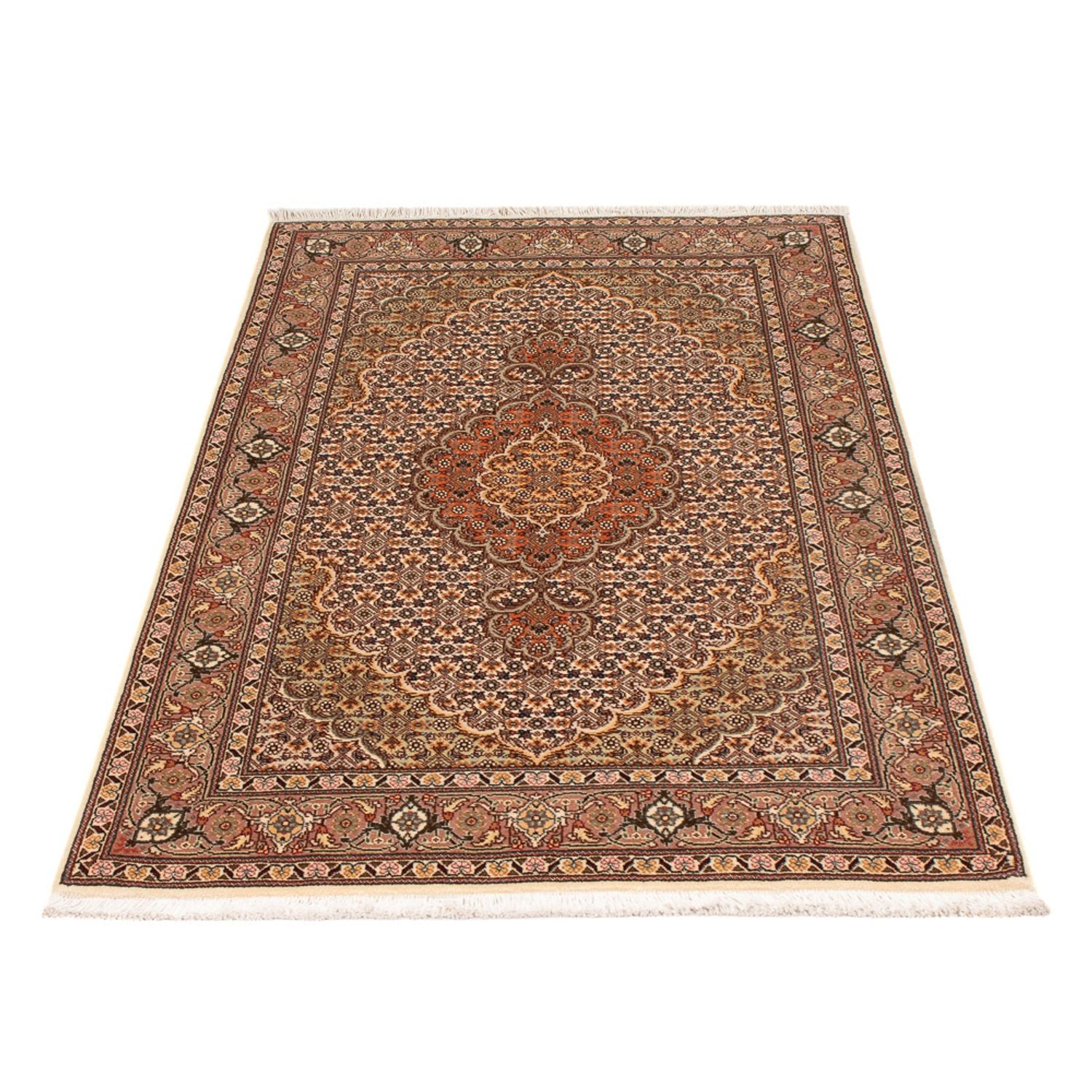 Tapis persan - Tabriz - Royal - 132 x 80 cm - crème