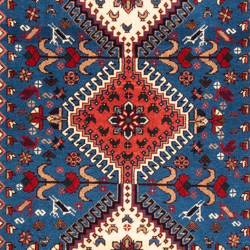 Tapis de couloir Tapis persan - Nomadic - 197 x 82 cm - bleu clair
