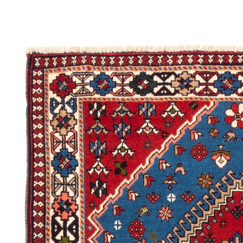 Tapis de couloir Tapis persan - Nomadic - 197 x 82 cm - bleu clair