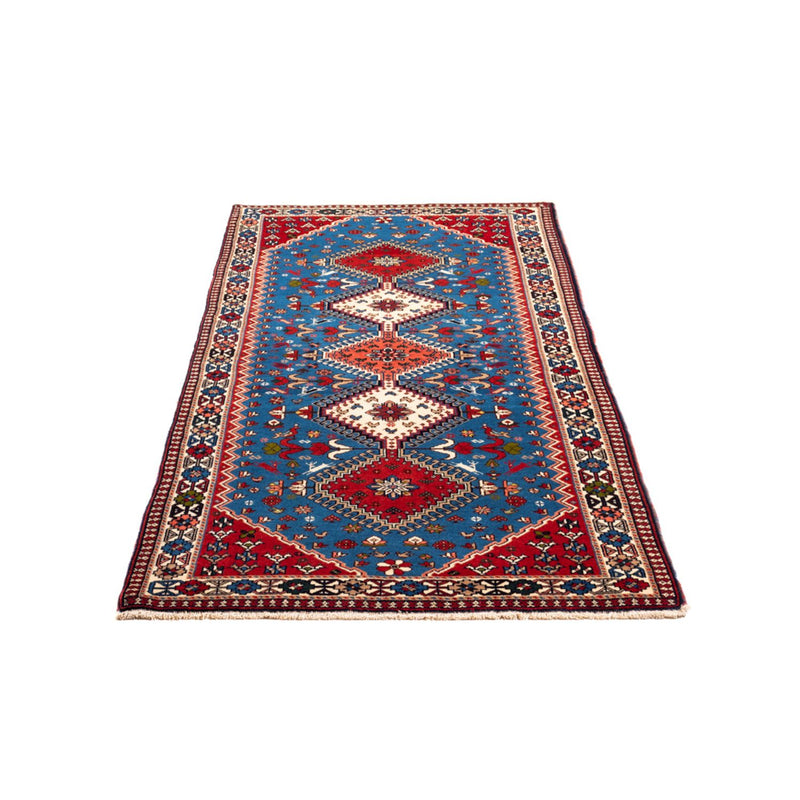 Tapis de couloir Tapis persan - Nomadic - 197 x 82 cm - bleu clair
