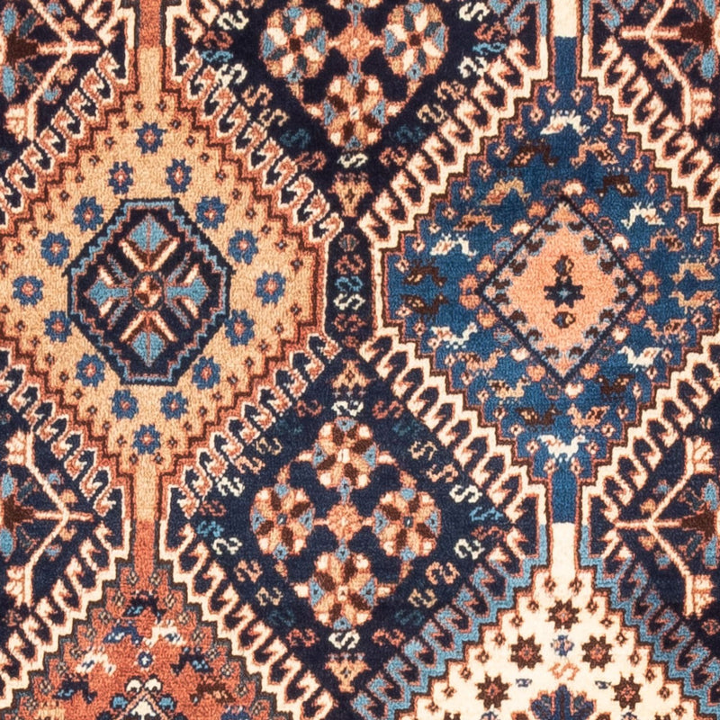 Tapis de couloir Tapis persan - Nomadic - 185 x 80 cm - bleu foncé