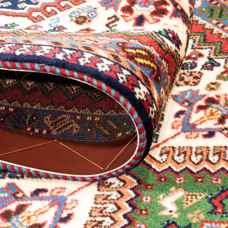 Tapis de couloir Tapis persan - Nomadic - 216 x 62 cm - rouge