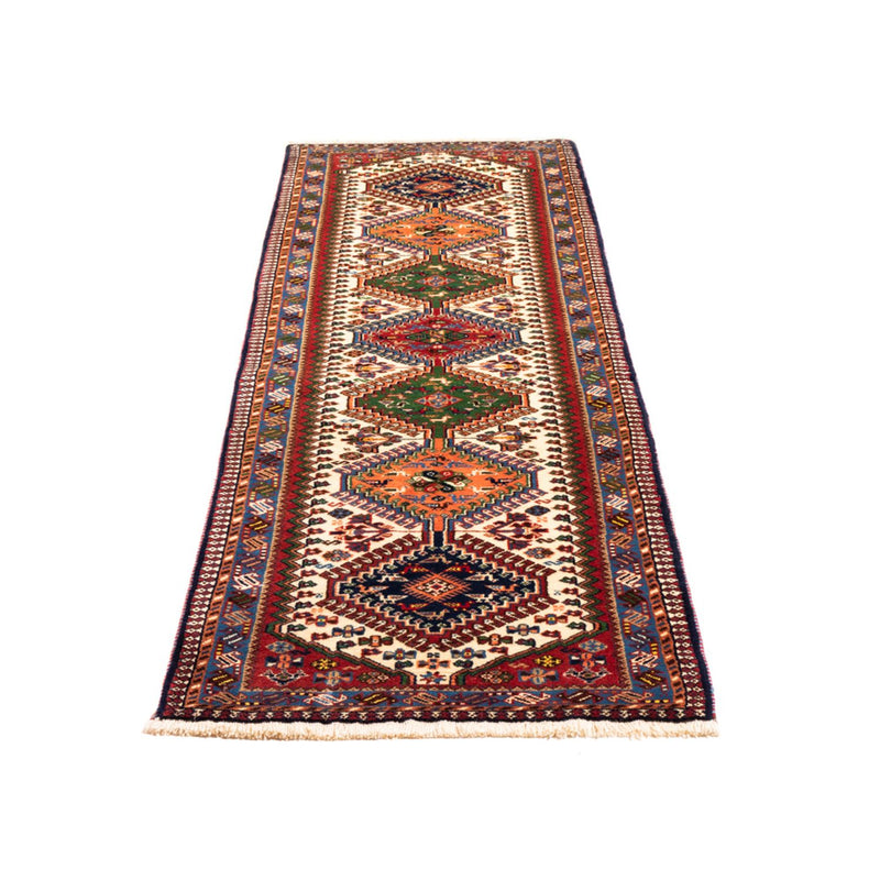 Tapis de couloir Tapis persan - Nomadic - 216 x 62 cm - rouge