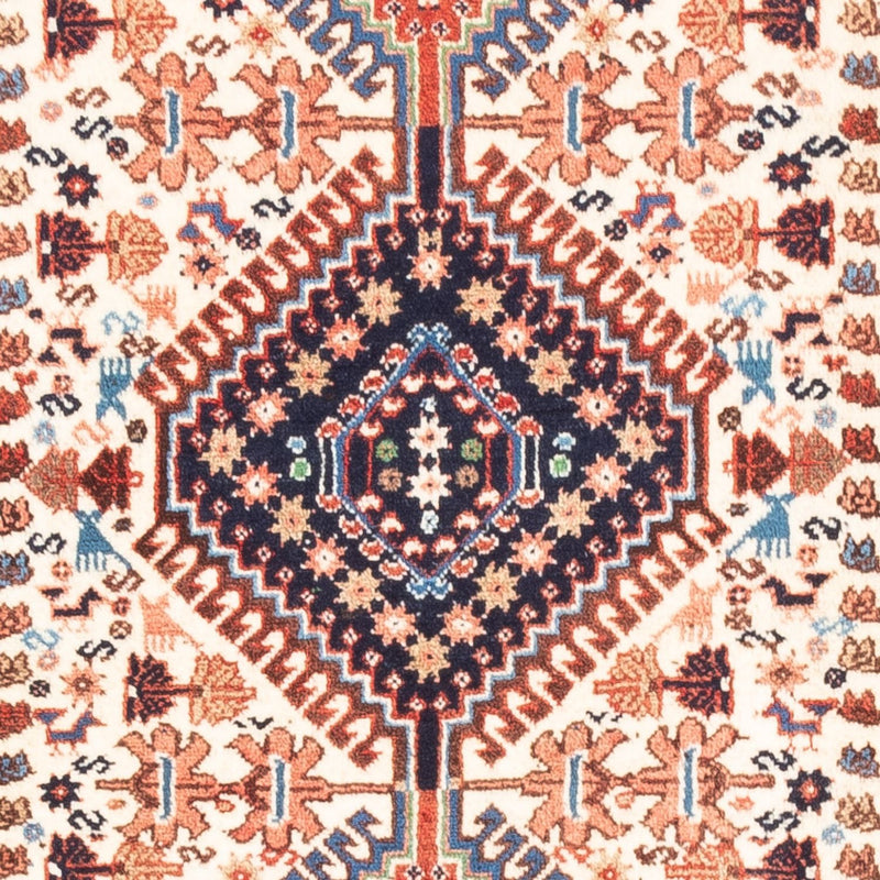 Tapis de couloir Tapis persan - Nomadic - 200 x 80 cm - crème