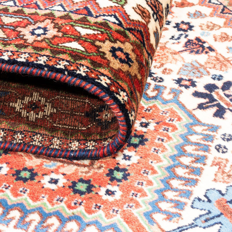 Tapis de couloir Tapis persan - Nomadic - 200 x 80 cm - crème