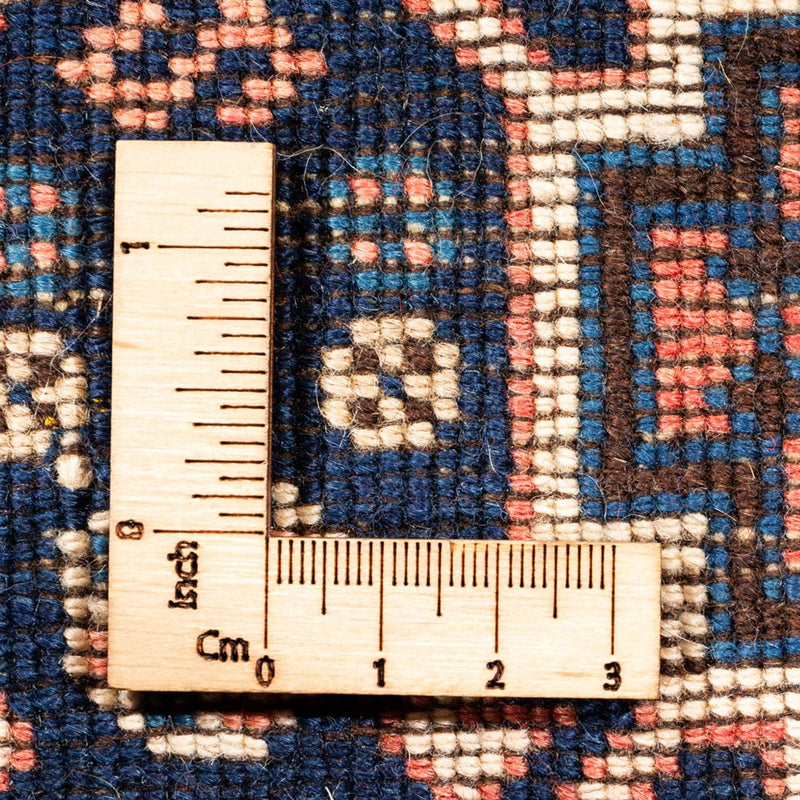 Tapis de couloir Tapis persan - Nomadic - 140 x 50 cm - bleu foncé
