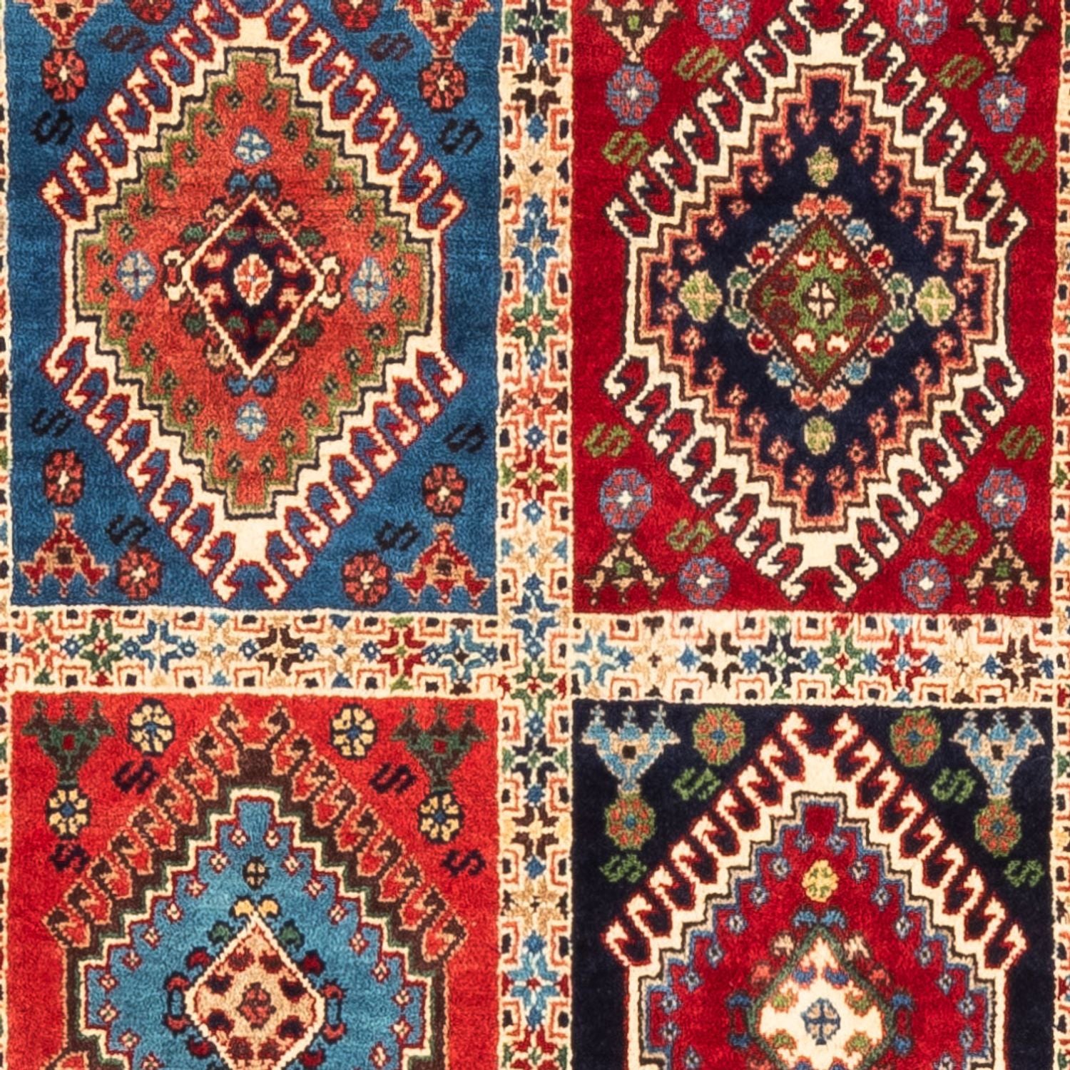 Tapis de couloir Tapis persan - Nomadic - 194 x 80 cm - multicolore