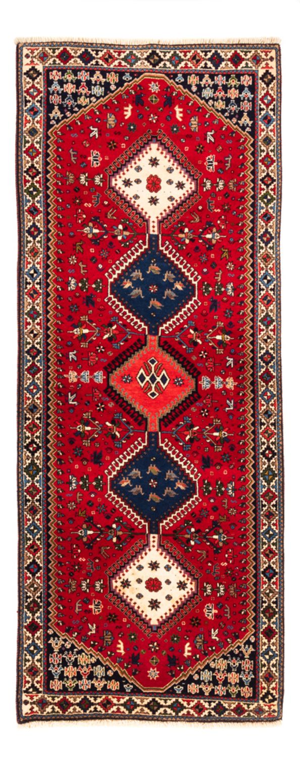 Tapis de couloir Tapis persan - Nomadic - 192 x 78 cm - rouge