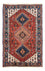 Tapis persan - Nomadic - 123 x 81 cm - rouge