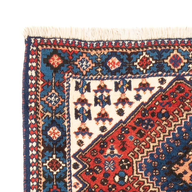 Tapis persan - Nomadic - 123 x 81 cm - rouge