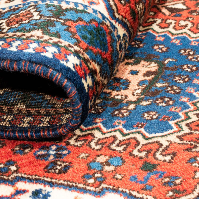 Tapis persan - Nomadic - 123 x 81 cm - rouge