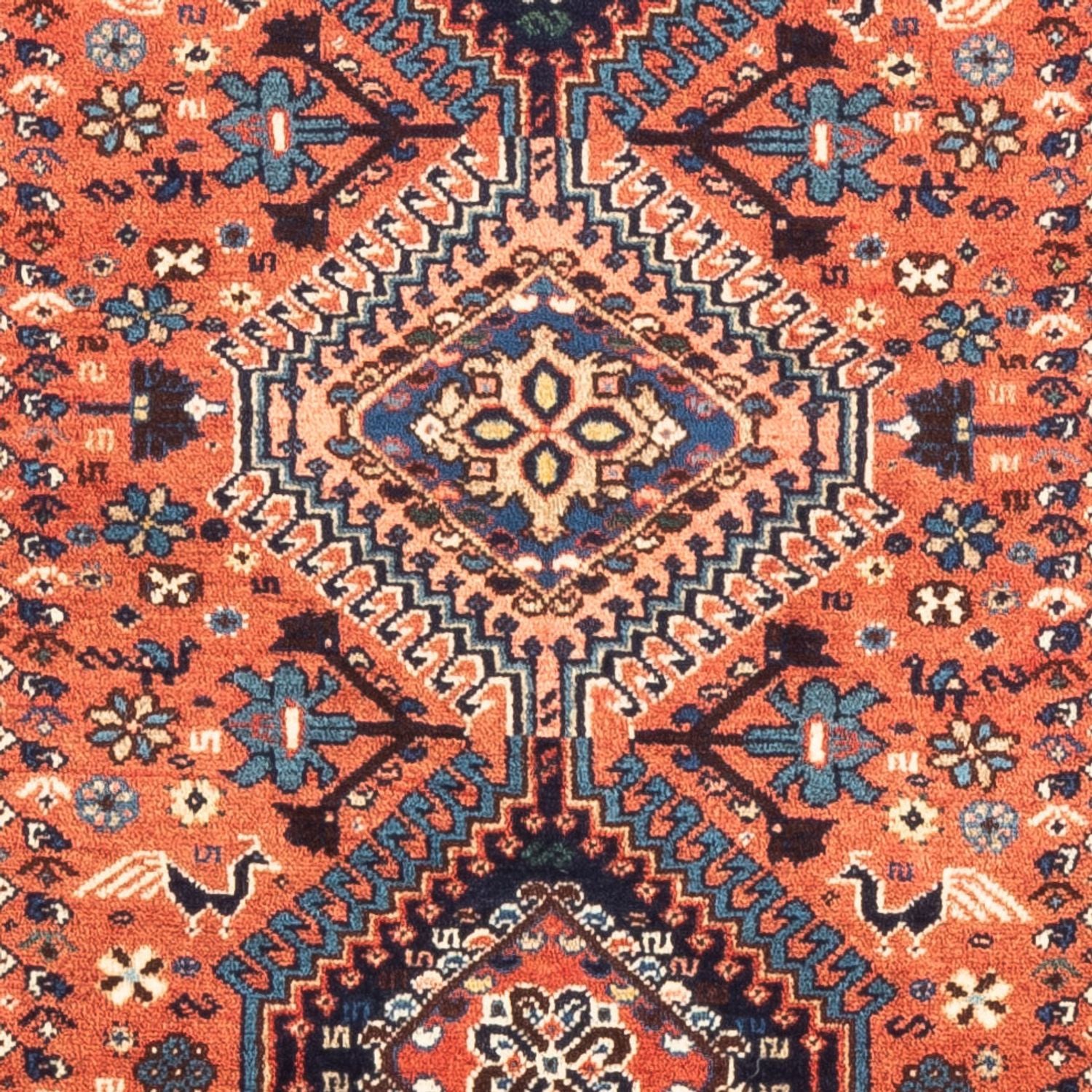 Tapis persan - Nomadic - 125 x 81 cm - rouge