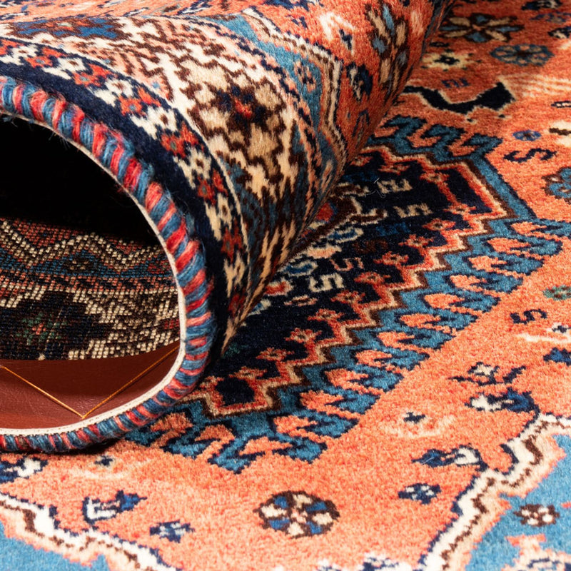 Tapis persan - Nomadic - 125 x 81 cm - rouge