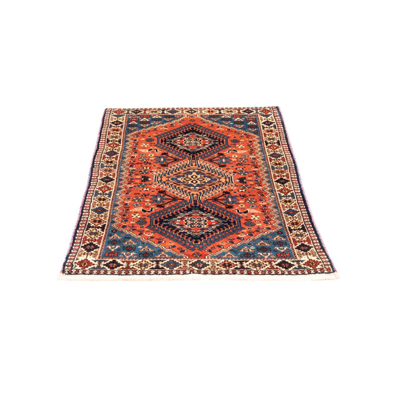 Tapis persan - Nomadic - 125 x 81 cm - rouge