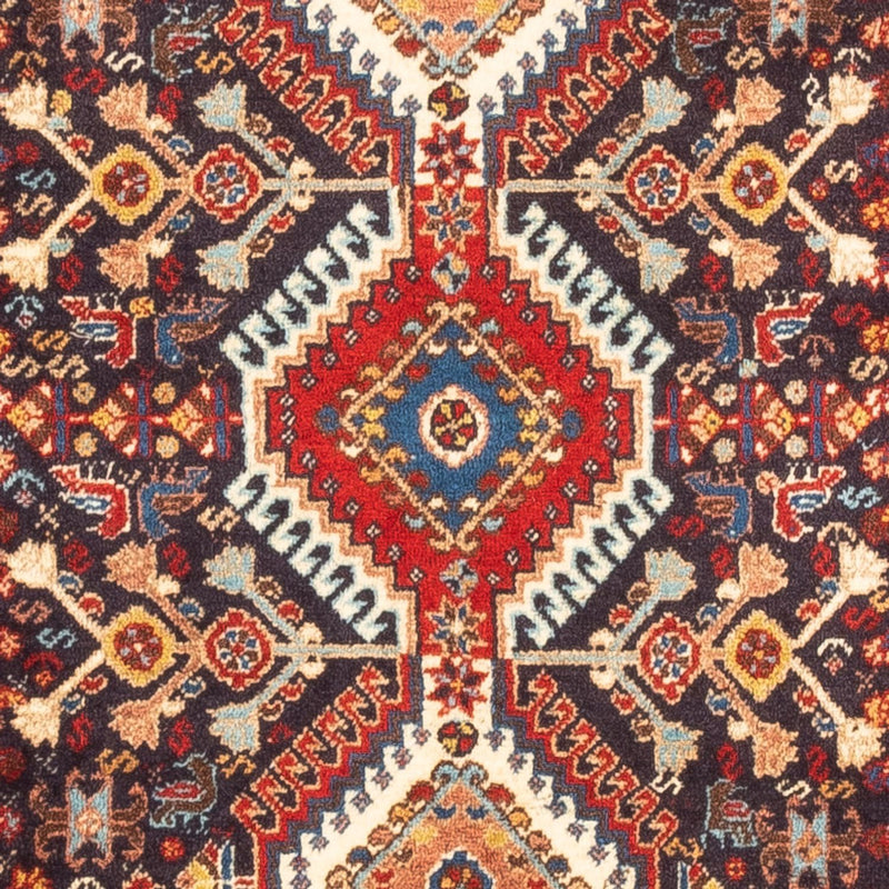 Tapis persan - Nomadic - 130 x 80 cm - bleu foncé