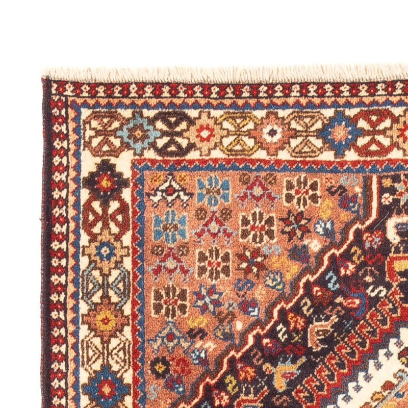Tapis persan - Nomadic - 130 x 80 cm - bleu foncé