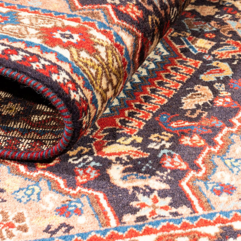 Tapis persan - Nomadic - 130 x 80 cm - bleu foncé
