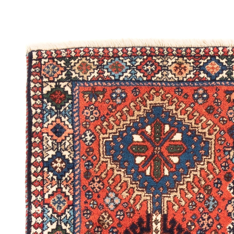 Tapis persan - Nomadic - 118 x 81 cm - rouge