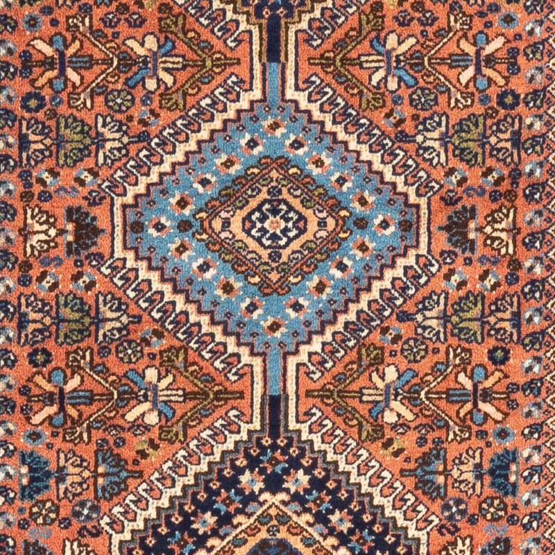 Tapis de couloir Tapis persan - Nomadic - 197 x 80 cm - rouge