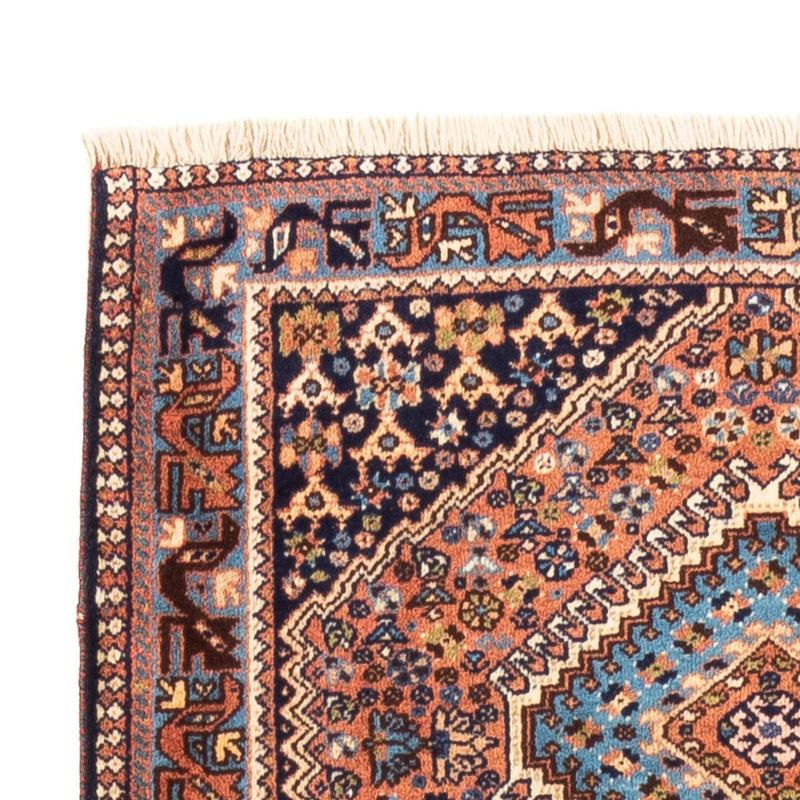 Tapis de couloir Tapis persan - Nomadic - 197 x 80 cm - rouge