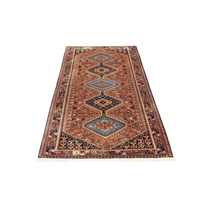 Tapis de couloir Tapis persan - Nomadic - 197 x 80 cm - rouge