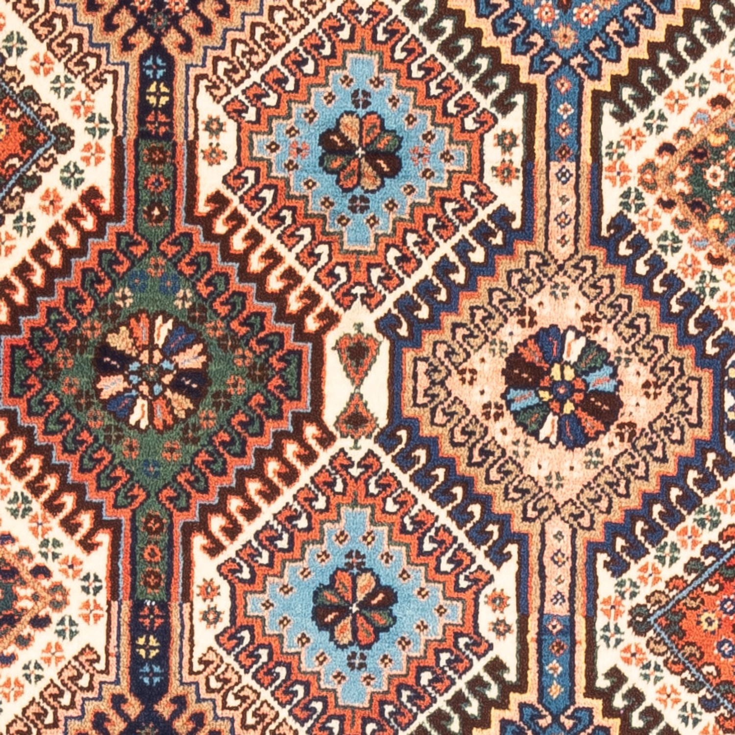 Tapis de couloir Tapis persan - Nomadic - 198 x 80 cm - beige