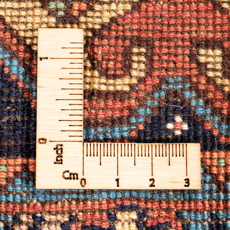 Tapis persan - Nomadic - 132 x 87 cm - jaune