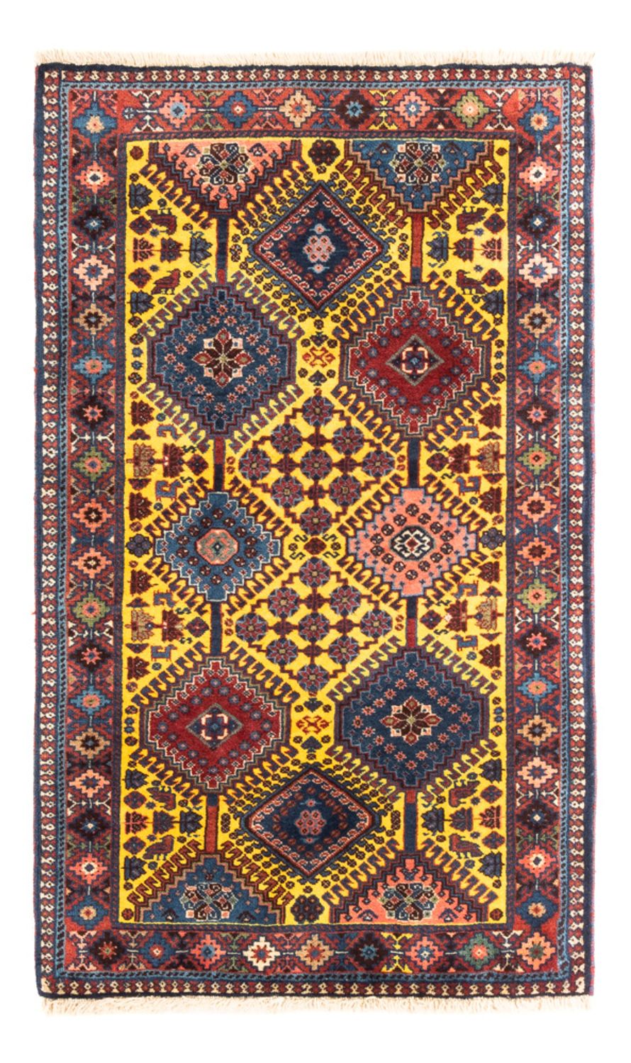 Perserteppich - Nomadic - 128 x 78 cm - gelb