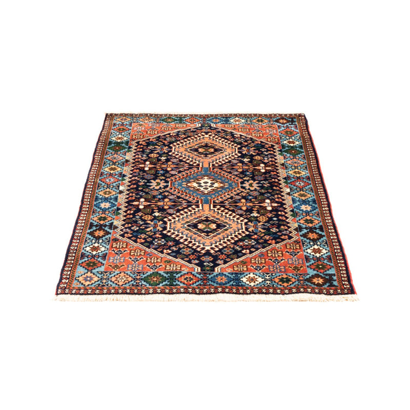 Tapis persan - Nomadic - 130 x 82 cm - bleu foncé
