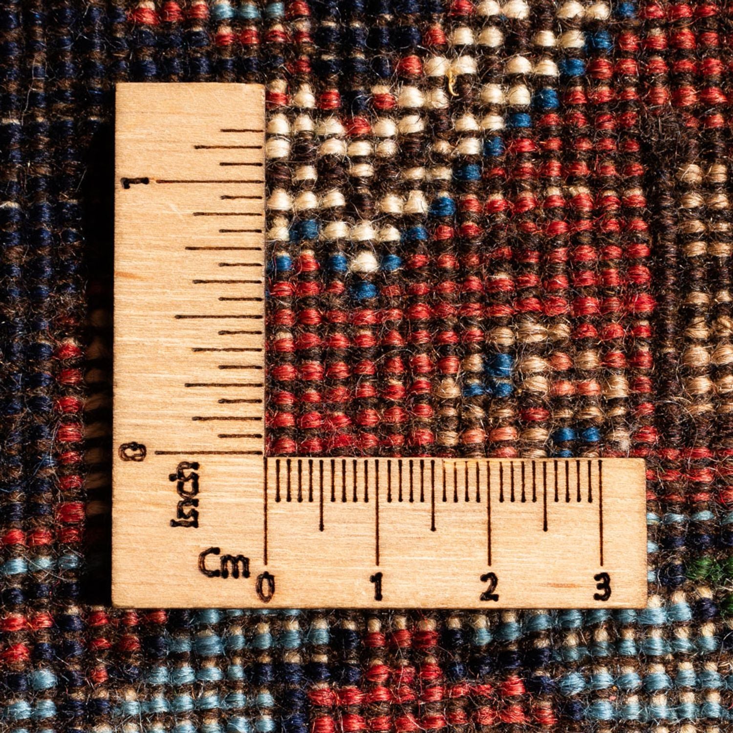 Tapis persan - Nomadic - 130 x 82 cm - bleu foncé