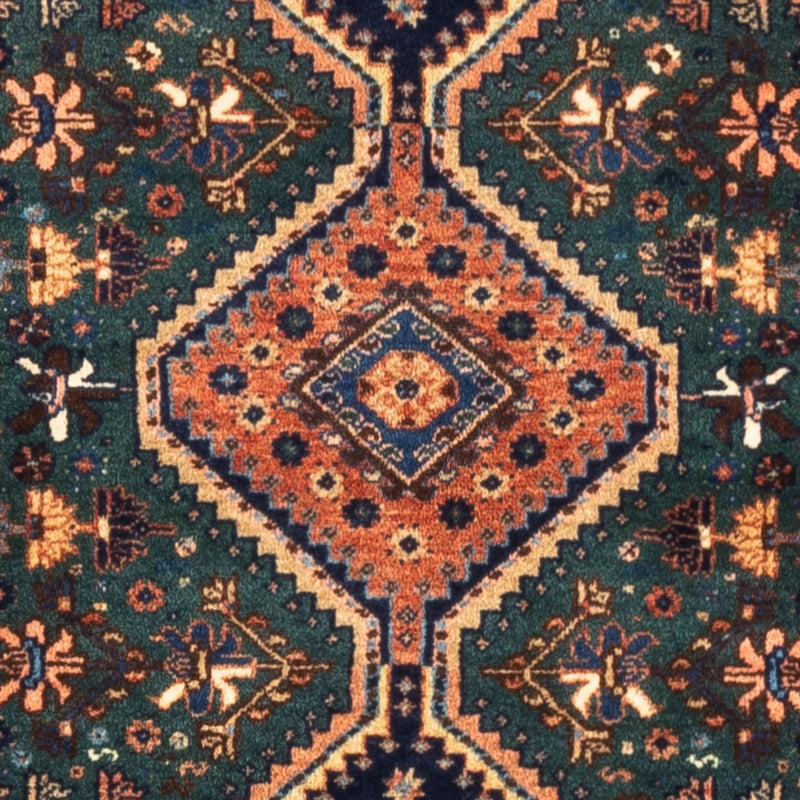 Tapis persan - Nomadic - 127 x 85 cm - bleu foncé