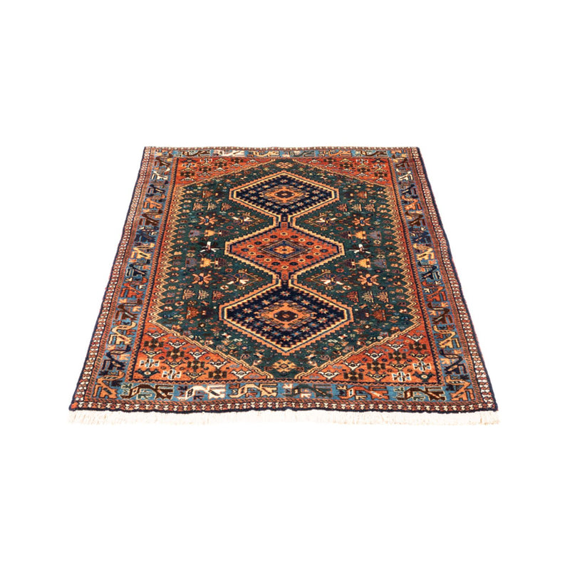Tapis persan - Nomadic - 127 x 85 cm - bleu foncé