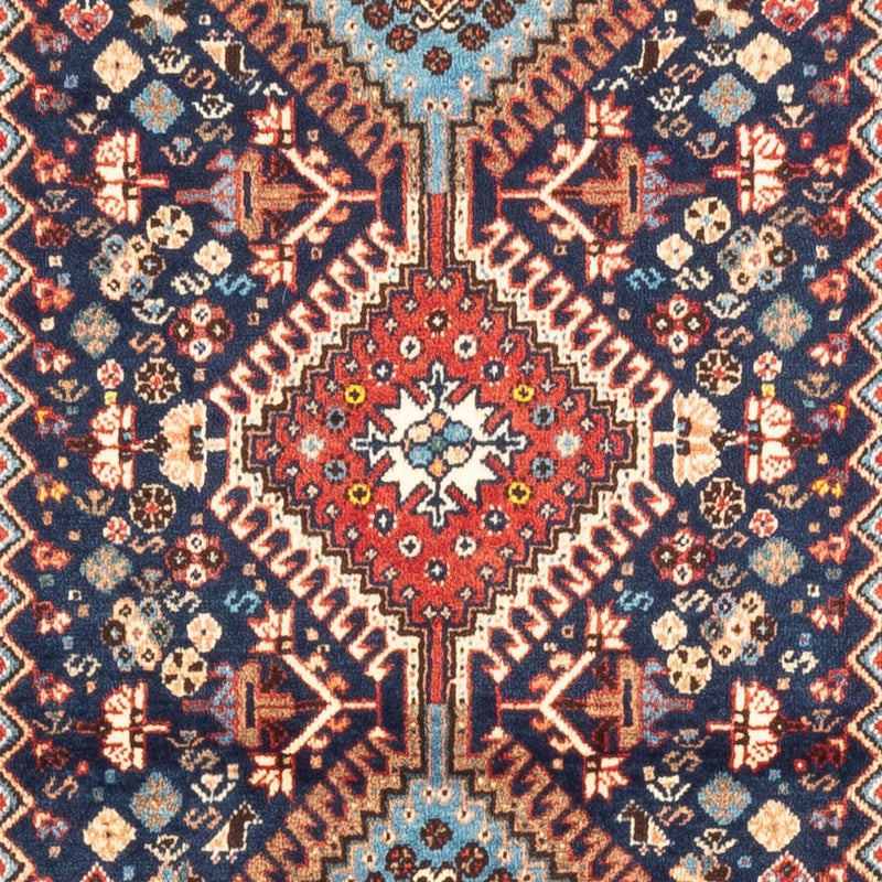 Perserteppich - Nomadic - 124 x 78 cm - dunkelblau