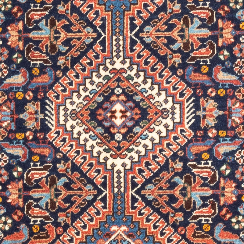 Perserteppich - Nomadic - 125 x 80 cm - dunkelblau