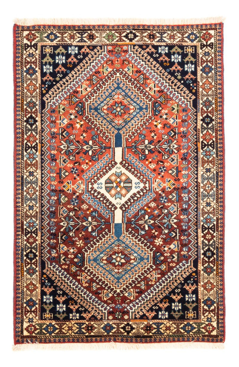Perserteppich - Nomadic - 130 x 85 cm - rot