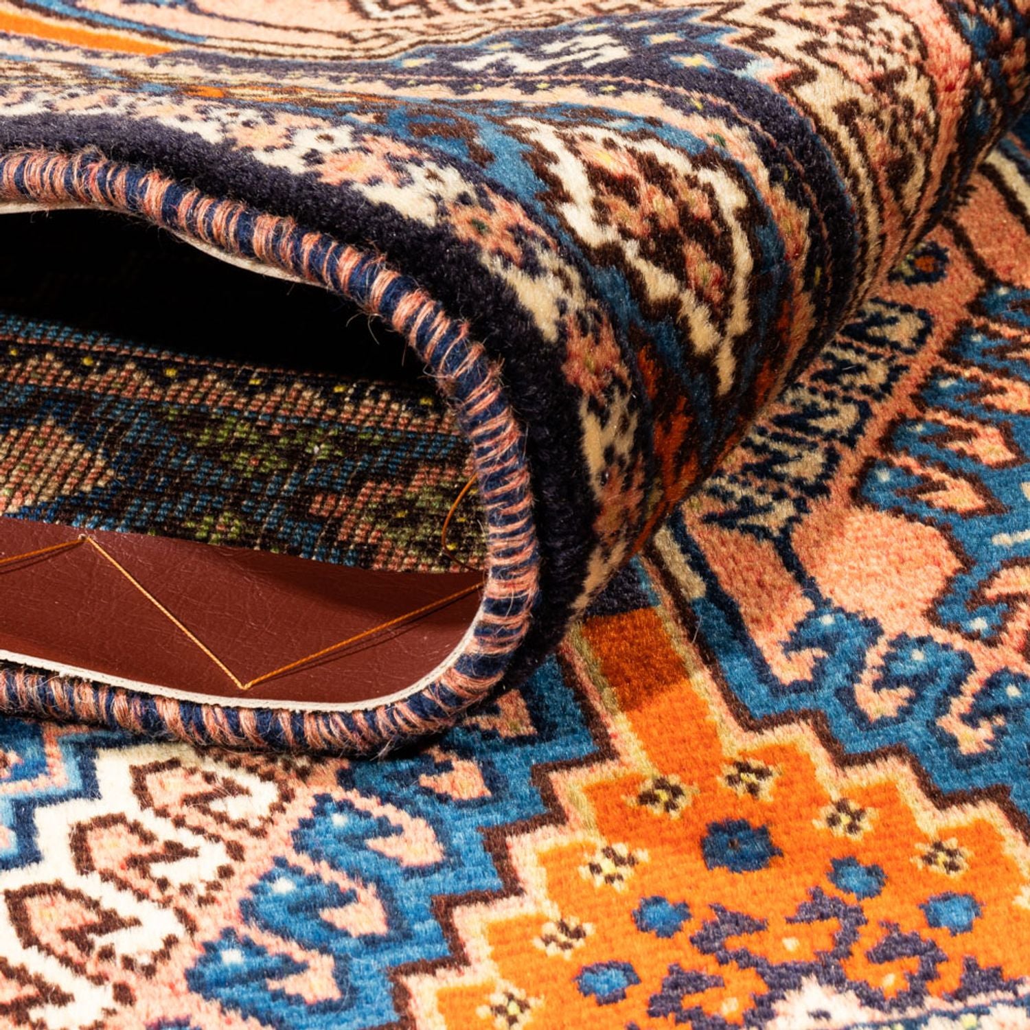 Tapis persan - Nomadic - 125 x 80 cm - rouge