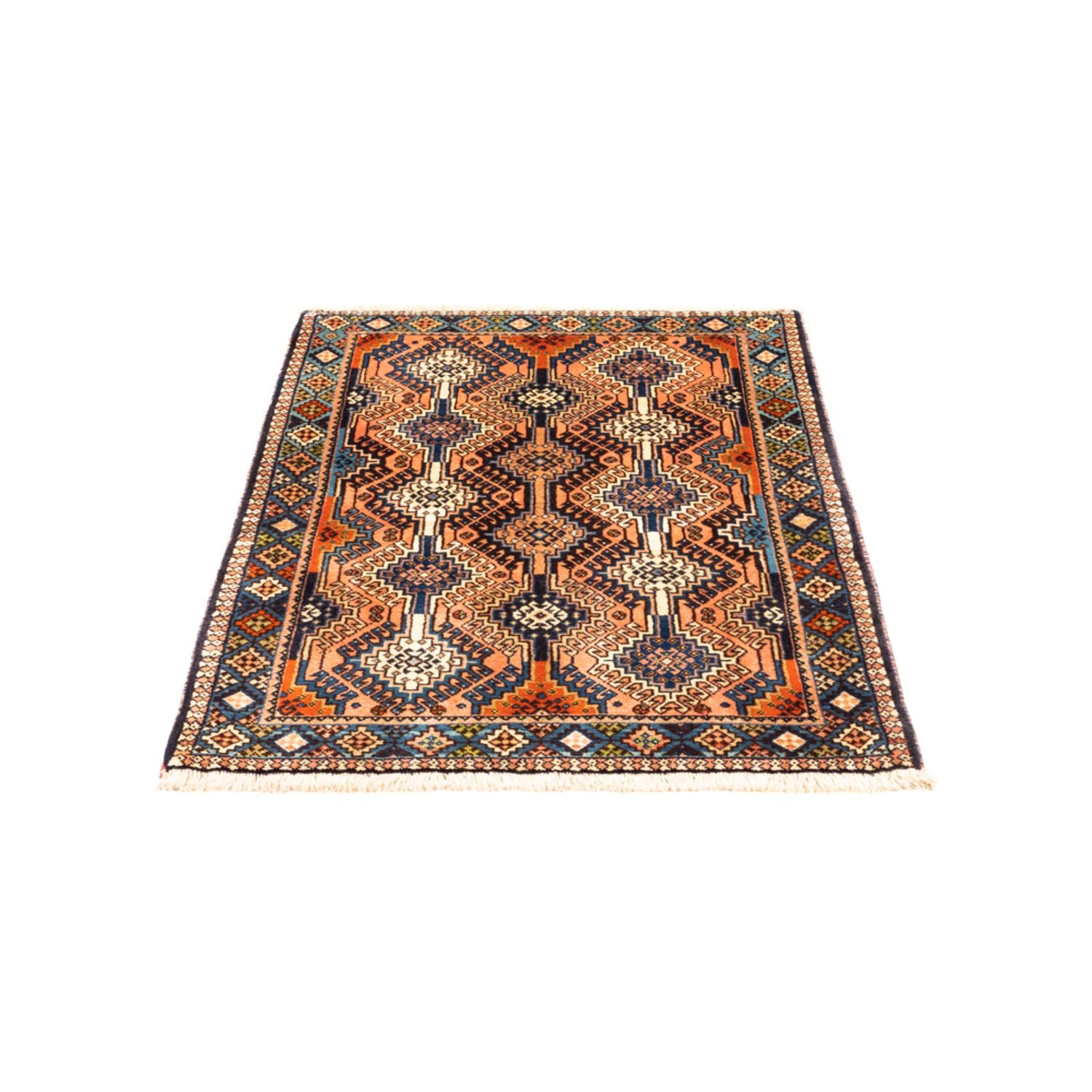 Tapis persan - Nomadic - 125 x 80 cm - rouge