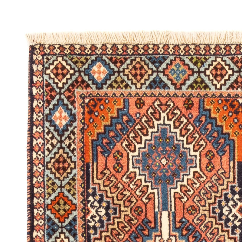Tapis persan - Nomadic - 125 x 80 cm - rouge
