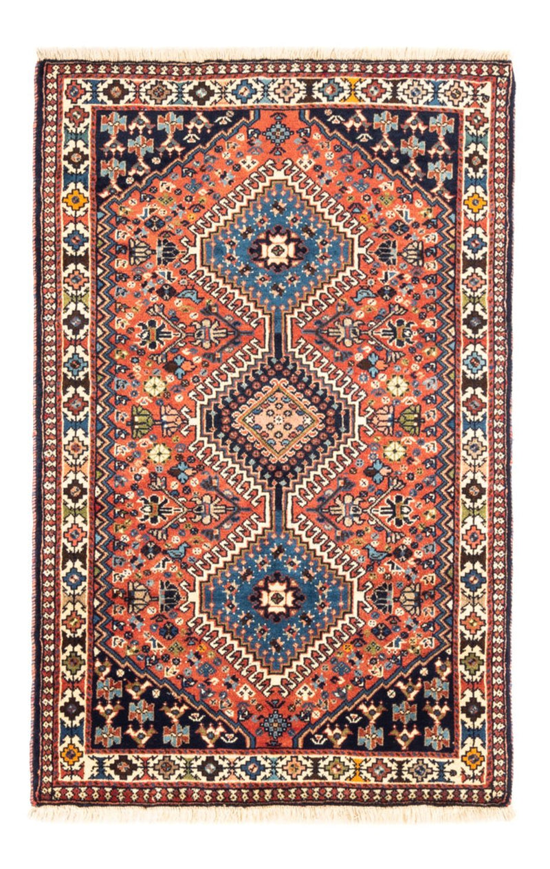 Tapis persan - Nomadic - 123 x 80 cm - rouge