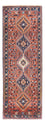 Tapis de couloir Tapis persan - Nomadic - 220 x 80 cm - rouge