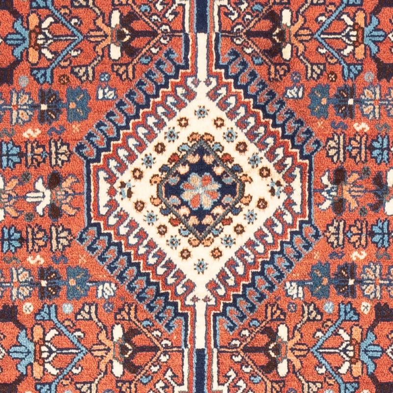 Tapis de couloir Tapis persan - Nomadic - 220 x 80 cm - rouge