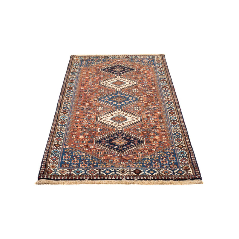 Tapis de couloir Tapis persan - Nomadic - 203 x 83 cm - rouge